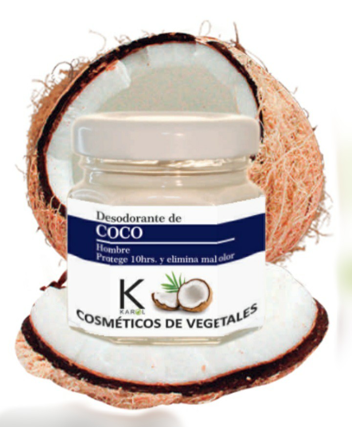Desodorante de Coco Hombre